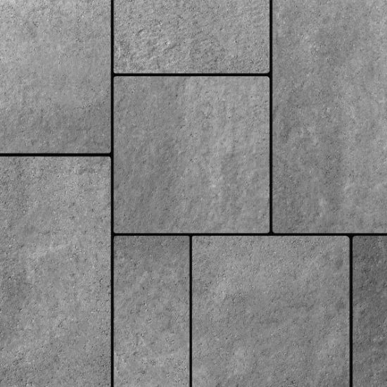 [HAR-PAV-SGO-01861] Unilock Windermere Smooth Random Paver 7cm (Granite)