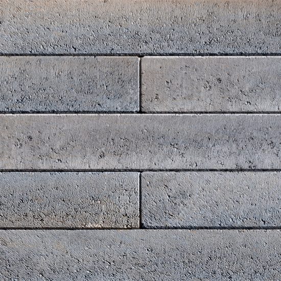 [HAR-WAL-OOO-02895] Unilock Pisa Smooth Wall/Corner (New Format) (Cliffside Grey)