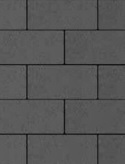 Unilock Windermere Smooth Small Rectangle Paver 7cm Charcoal