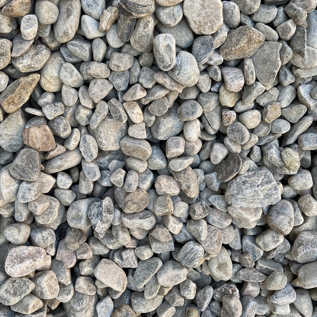 Granite River Rock Medium Bulk Bag (Price Includes Delivery)