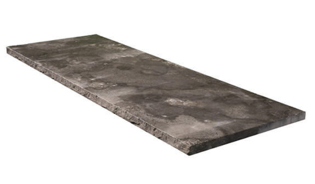 [NSI-COP-SGO-05465] Coping Antique Black Limestone HR1S (12", 4' (48"))