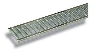 [ACC-DRA-SOO-00108 + 310307] ACO Hexaline Stainless Steel Slotted Grate 1m