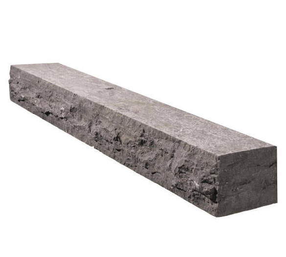 [NSI-CUR-SGO-05885] Curb & Step Riser 31" Rise: 7" (Antique/Silver)