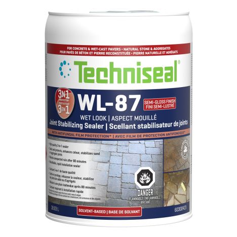 [ACC-ACS-SGO-00081] Techniseal WL-87 | 3-in-1 Joint Stabilizing Sealer | Semi-Gloss Finish (3.78L/1gal)