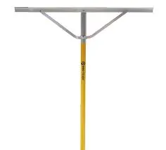 [ACC-OTH-OOO-08673 + PT/LSR1-FG] Tools Landscape Rake 36" Aluminum Head 66" Fiberglass Handle (L)