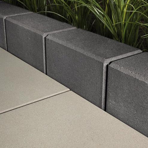[HAR-WAL-OOO-02775] Techo-Bloc Raffinato 90 Wall Smooth Pillar/Corner/Edge WHILE QTY'S LAST (Onyx Black)