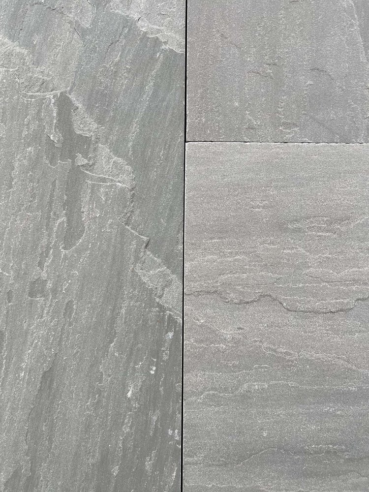[NSI-FLA-SGO-06039] Flagstone SC Slate Grey Sandstone 25mm (12" x 24" (300 x 600 mm) 2 sqft)