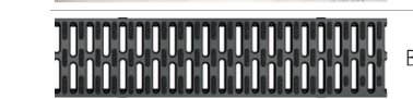 [ACC-DRA-SOO-00089 + 319250] ACO Hexaline Black Plastic Micro Grate Plate